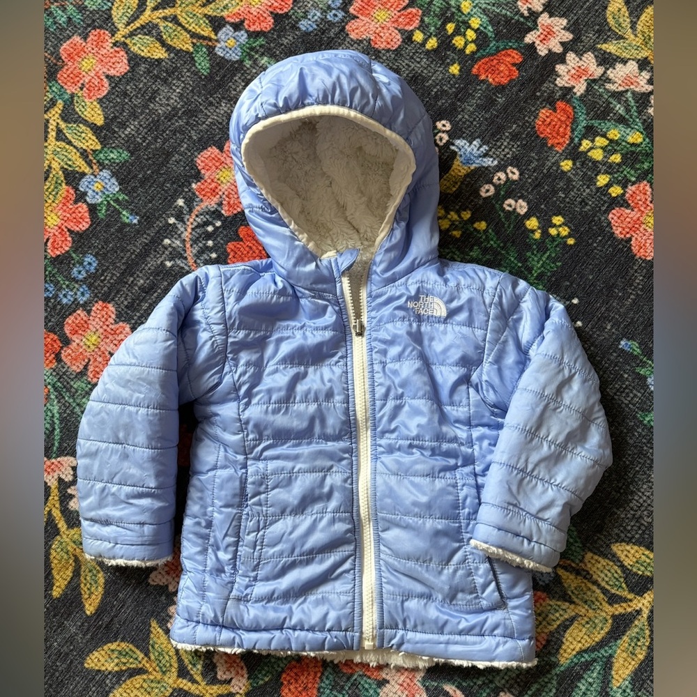 Girl’s The North Face reversible jacket, 2T-3T